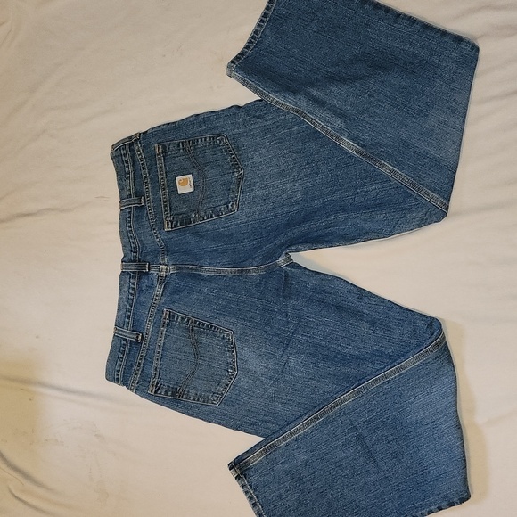 CARHARTT relaxed fit blue jeans 40x32 - Picture 7 of 12